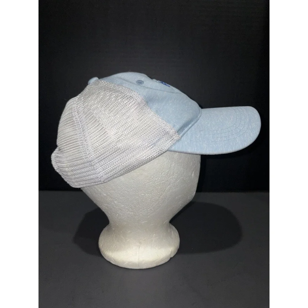 Tulsa Drillers Women's Mesh Trucker Hat Light Blue Adjustable MiLB Dodgers